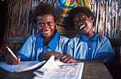 Schulkinder, Arabala, Malaita Solomon Islands