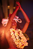 Dancer, Temaeva Cult. Group, Papeete, Tahiti French Polynesia