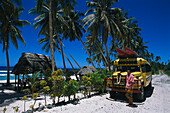 Ecotour Bus and Beach Fales, Tanumatiu Beach Savai'i, Samoa