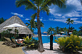 Swimming Pool, Sonaisali Island Resort near Nadi, Viti Levu, Fiji