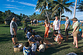 Navotua Village Handicrafts, Blue Lagoon Cruise Nacula Island, Yasawa, Fiji