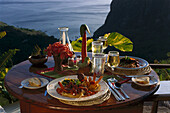 Shrimp Tani, Ladera's Dasheene Restaurant Near Soufriere, St. Lucia
