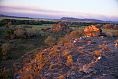 Sunset View at Ubirr Rock, Kakadu NP NT, Australia