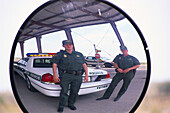 Border Patrol Agents, near Marfa-Texas USA