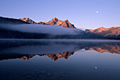 Sunrise at Stanley Lake, near Stanley, Idaho, USA