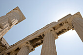 Parthenon Pillars, Acropolis, Athens Greece