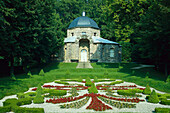 Sanspareil Gartenanlage mit Morgenländischem Bau, Kulmbach, Fränkische Schweiz, Bayern, Deutschland