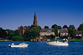 Malchow, Fleesensee, Mecklenburgische Seenplatte Meck.-Vorpommern, Deutschland