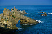 Rocher de la Vierge, Biarritz, Pays Basque France