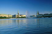 Binnenalster, Hamburg, Deutschland