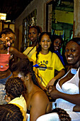 Hairstyling in the Slum, Aquablanca, Cali, Colombia, South America