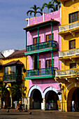 Plaza de los Coches, Cartagena de Indias, Colombia, South America