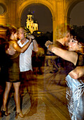 Tango im Hofgarten, Dancing Tango, Hofgarten, Theatinerkirche, Munich, Bavaria, Germany