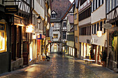 Marktgasse in Tuebingen, Baden- Wuerttemberg Deutschland