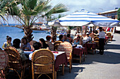 Hafenrestaurant, Side, Türkische Riviera Türkei