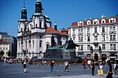 Jan Hus Statue, Prague Czechia