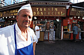 Döner Snackbar, Taksim Square, Istanbul Turkey