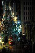 Tramway, Istiklal Cadesi, Beyoglu Istanbul, Turkey