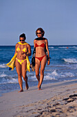 Women at Varadero Beach, Varadero Cuba, Caribbean
