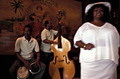 Musiker, Havanna Club Rum, La Habana Vieja, Havanna, Kuba