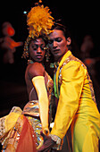 Dancers at a show at Cabaret Tropicana, Havana, Cuba, Caribbean, America