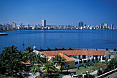 Doce Apostoles Battery, Morro Castle, City view, Havana Cuba, Caribbean