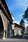 Stadtmauer in der Altstadt, Tallinn, Estland