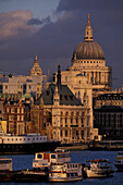 St. Paul´s and city, London, England