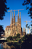 Sagrada Familia East Facade Barcelona, Sagrada Familia north facade, A. Gaudi, Barcelona, Catalonia, Spain