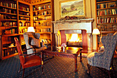 Bibliothek, Adare Manor Hotel, Co. Limmerick Irland