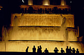 Magic Fountain, Font Magica de Montjuic, Palau National, MNAC, Barcelona, Catalonia, Spain