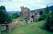 Castle Urquart, Loch Ness, Ivernesshire, Highlands Scotland, United Kingdom