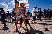 Chill Out party at Ash Wednesday, Las Cuevas Beach, Carnival Port of Spain, Trinidad and Tobago, Caribbean