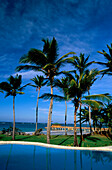 Pool, Palm Trees, Hotel, Villa Serena Hotel, Las Galeras, Dominican Republic