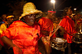 People celebrating, Carnival, Le Moule