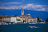 Salo, Stadtansicht, Gardasee, Trentino, Italien