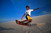 Sandsurfer, Jericoacoara dunes Brasilien