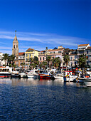 Hafen, Sanary-sur-Mer, Cote d'Azur, Var, Provence, France