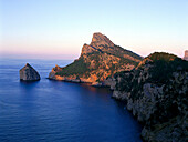 Mirador d'es Colomer at dusk, Cabo Formentor, Mallorca, Spain