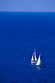 Sailing boat, Mediterranean, Corsica, France