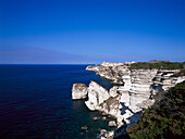 Bonifacio, Falaises, cliff, Bonifacio Corsica, France