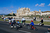 Cathedral La Seu, Kathedrale der Heiligen Maria, Palma de Mallorca, Mallorca, Spanien