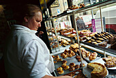 Pastry shop Schneller, Amalienstr., Munich, Bavaria Germany, Food