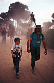 Pilgrims, El Rocío, Pilgrimage Andalusia, Spain S. 135