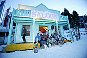 Après Ski, Pub Saloon, Laax Murschetg, Graubünden, Schweiz