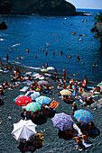 Beach, Garachico, Tenerife, Canary Islands, Spain