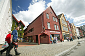Brygge Bergen, Norway, Trade Houses, Bryyge, Bergen, Hordaland, Norway