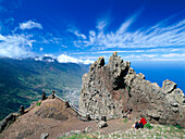 El Golfo, Blick vom Mirador de Jinama, El Hierro, Kanarische Inseln, Spanien