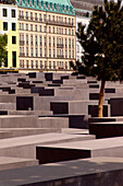 Memorial to the murdered jews of europe, berlin, germany