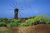 Old windmill , Garafia, La Palma, Canary Islands, Spain